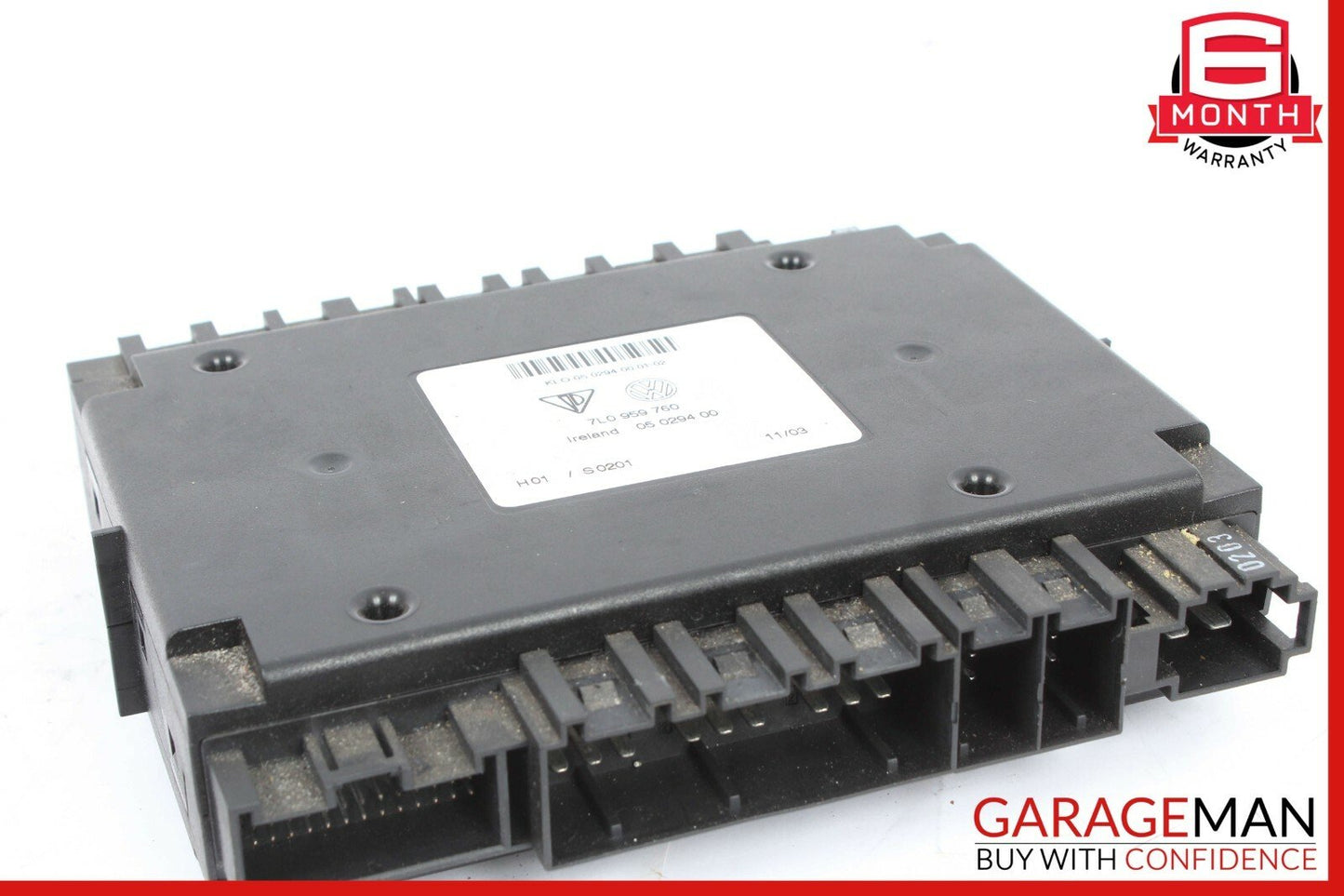03-06 Porsche Cayenne 955 957 Front Right Seat Adjustment Memory Module