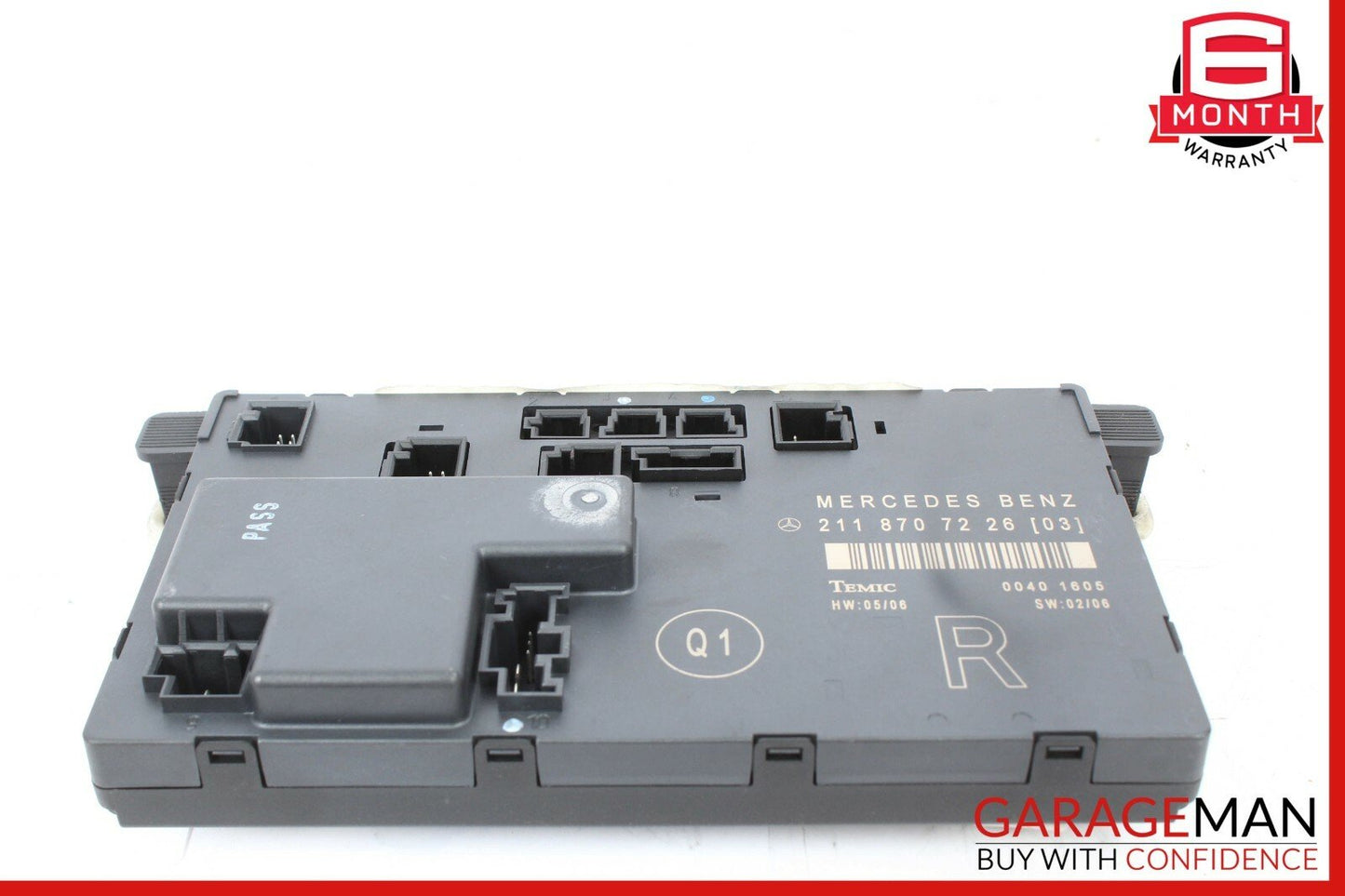 03-09 Mercedes W211 E320 E500 E63 AMG Front Right Side Door Controller Module