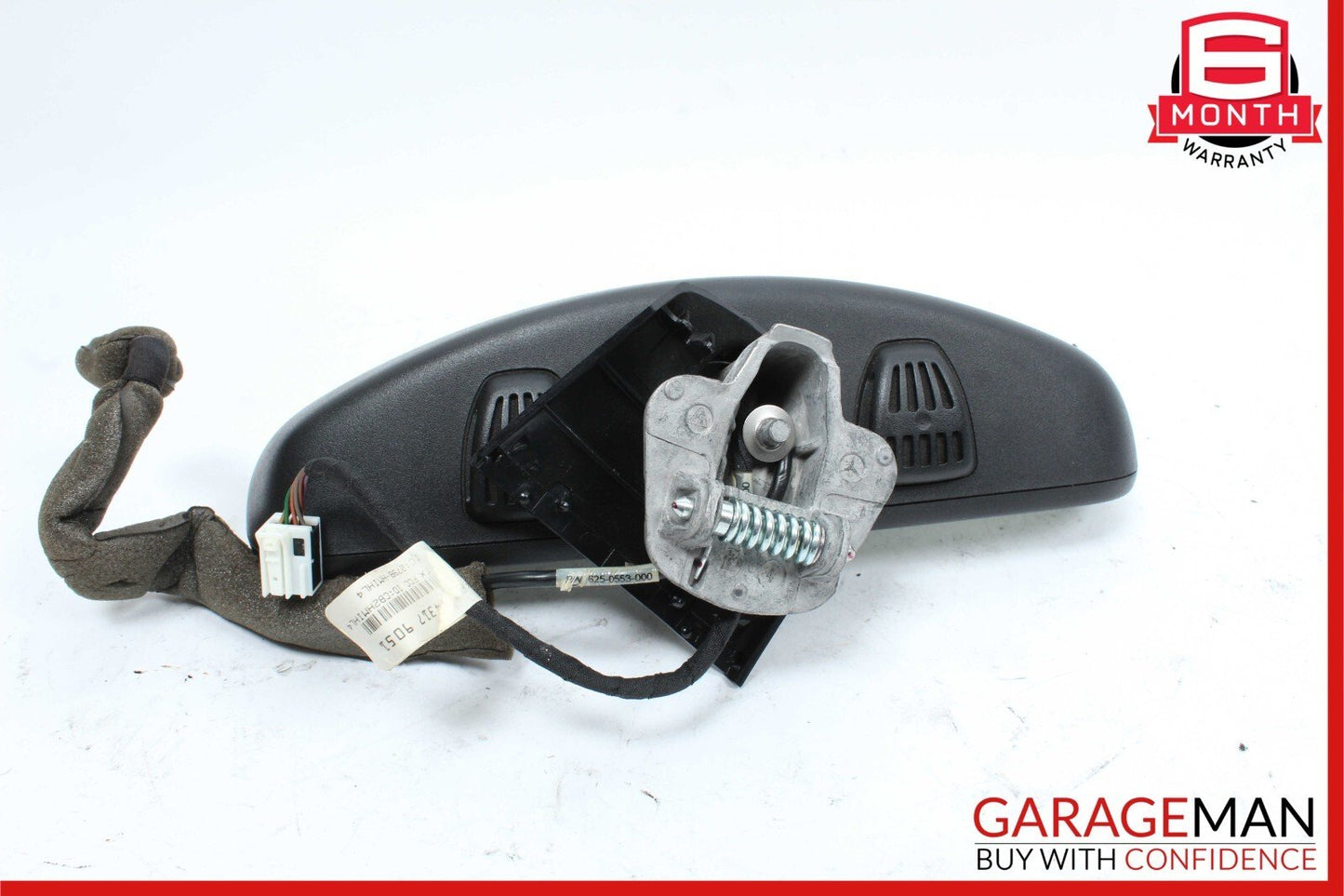 08-14 Mercedes W204 C250 C300 C350 Interior Top Upper Rear View Mirror Black OEM