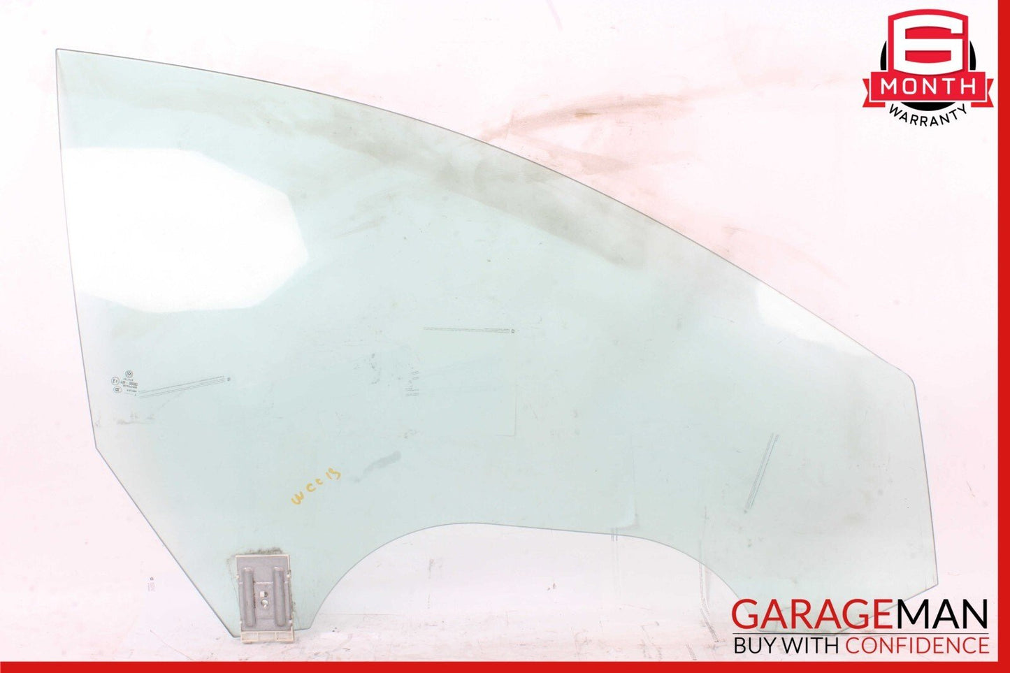 09-17 Volkswagen CC Front Right Passenger Side Door Window Glass OEM