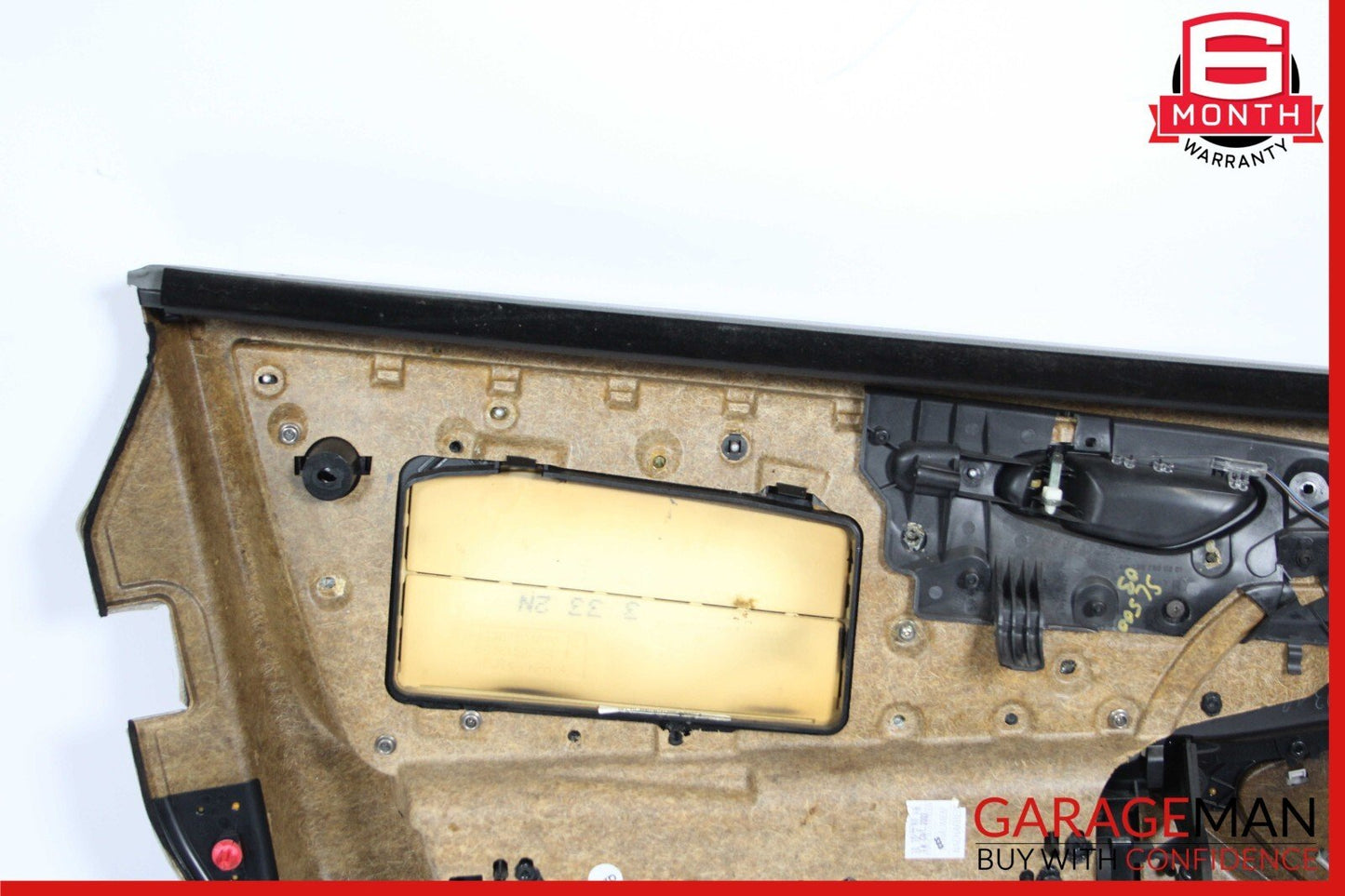 03-06 Mercedes R230 SL500 SL55 AMG Front Right Interior Door Panel Assy Grey