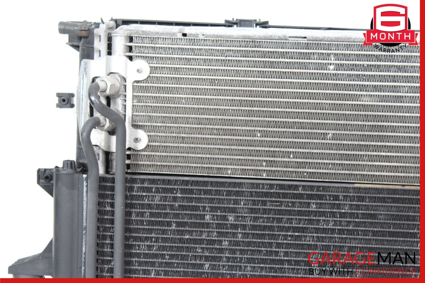 03-10 Porsche Cayenne 955 957 Engine Motor Cooling Radiator AC Condenser Assy