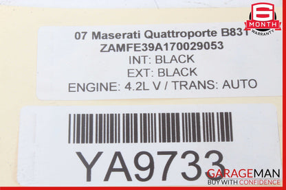 03-08 Maserati Quattroporte M139 Rear Right or Left Tie Rod Control Arm OEM