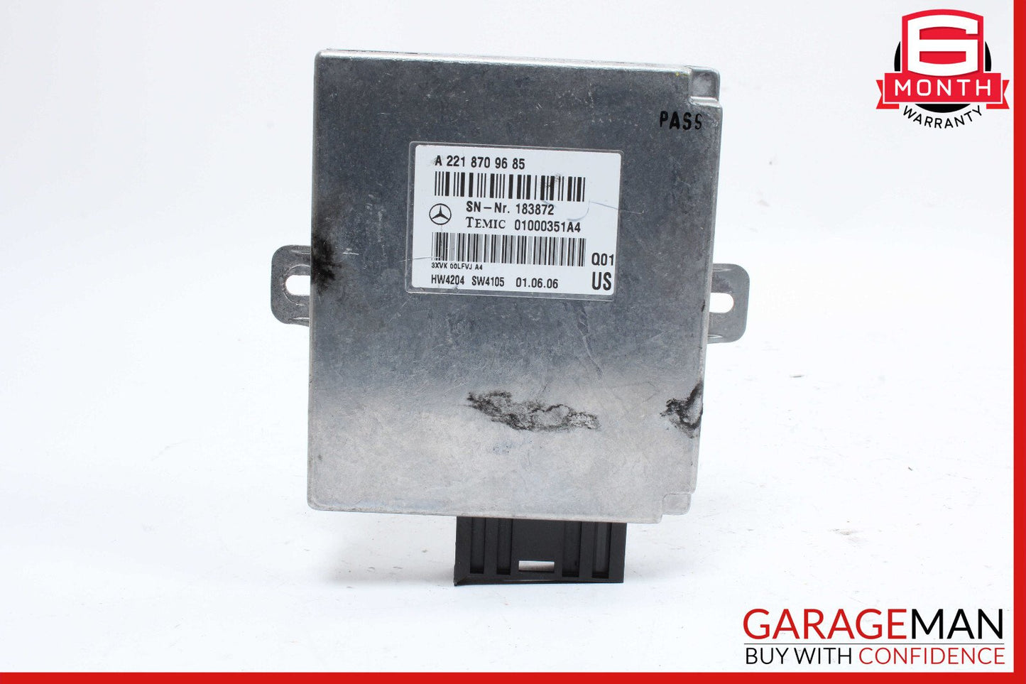 07-14 Mercedes W221 S600 CL550 Voice Language Communication Control Module OEM