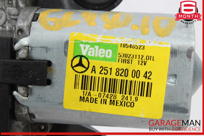 06-19 Mercedes X164 GL450 R350 ML350 Rear Glass Windshield Wiper Motor OEM