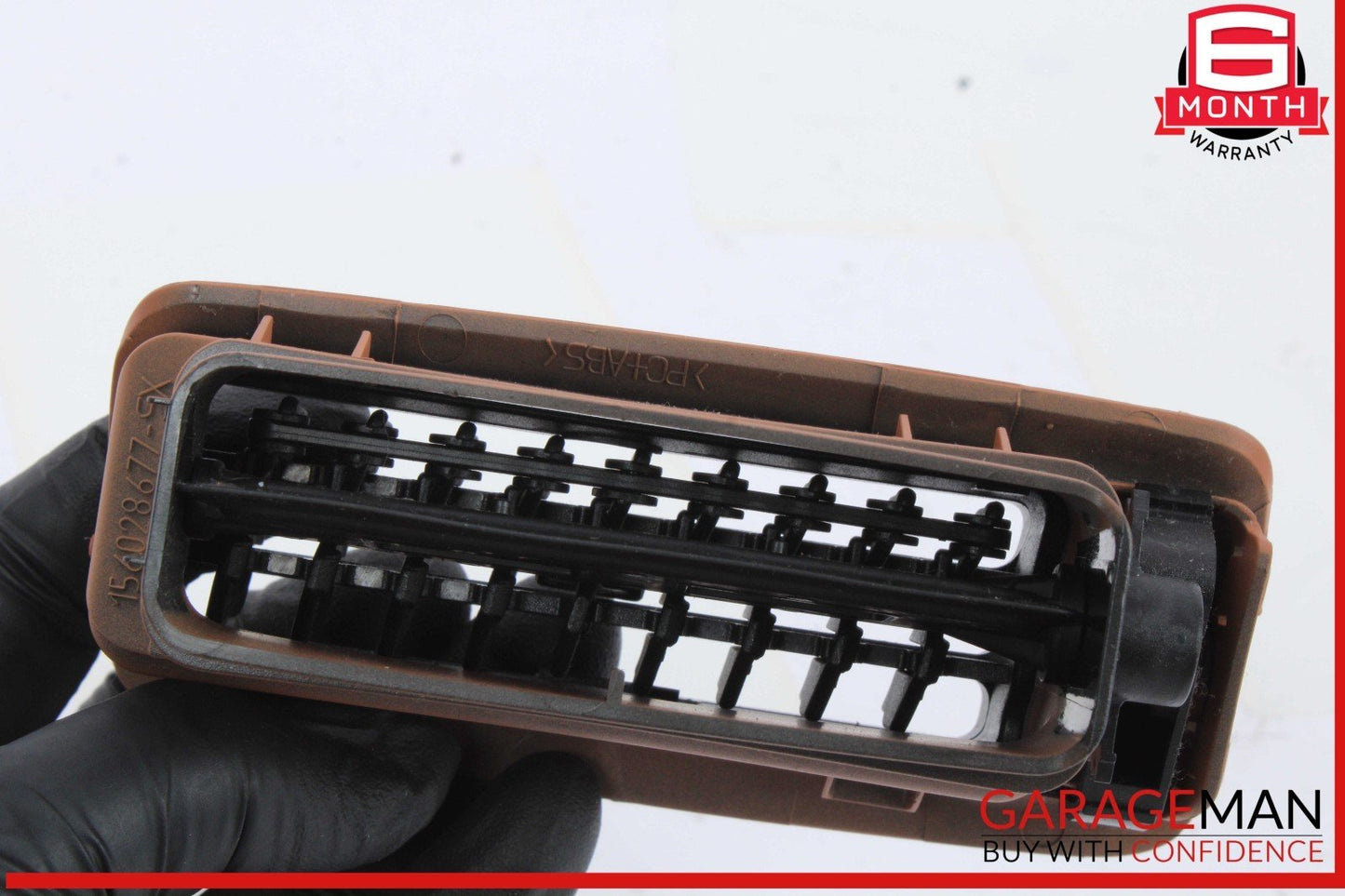 03-13 Maserati Quattroporte M139 Left Side B-Pillar AC A/C Air Vent Brown OEM