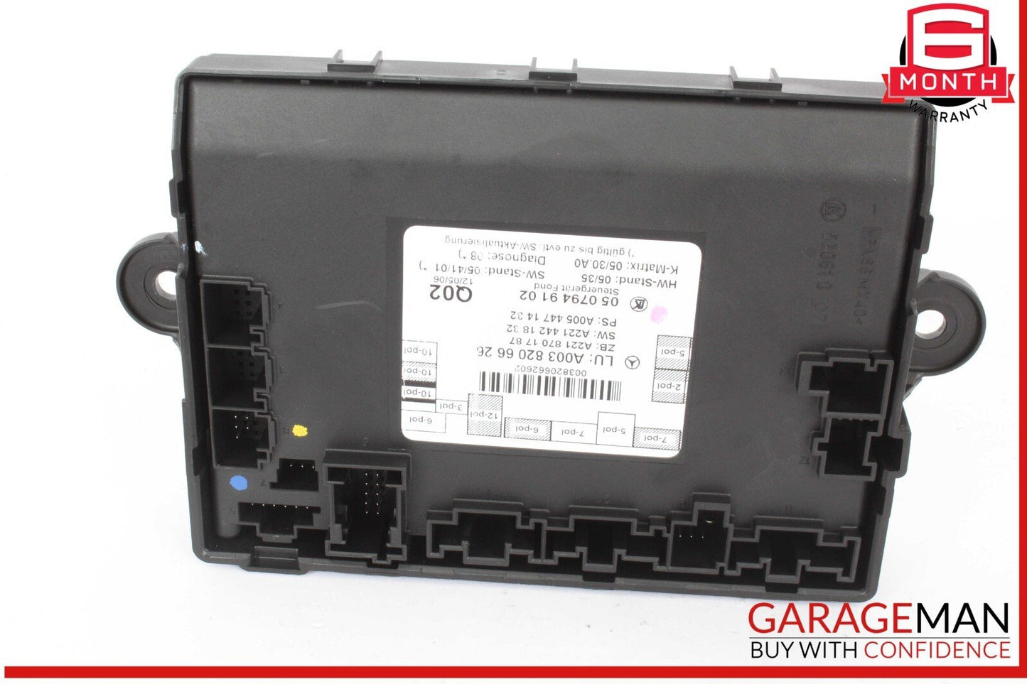 07-09 Mercedes W221 S550 S400 Rear Right or Left Side Door Control Module OEM