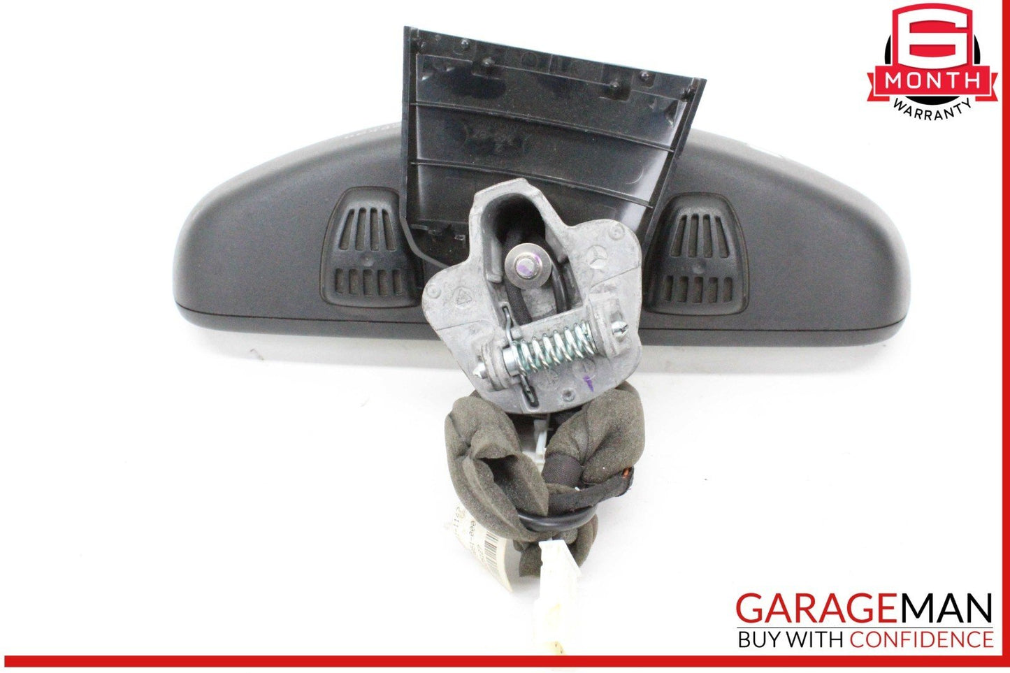 12-17 Mercedes W204 C250 CGI E350 Top Upper Interior Rear View Mirror Black OEM