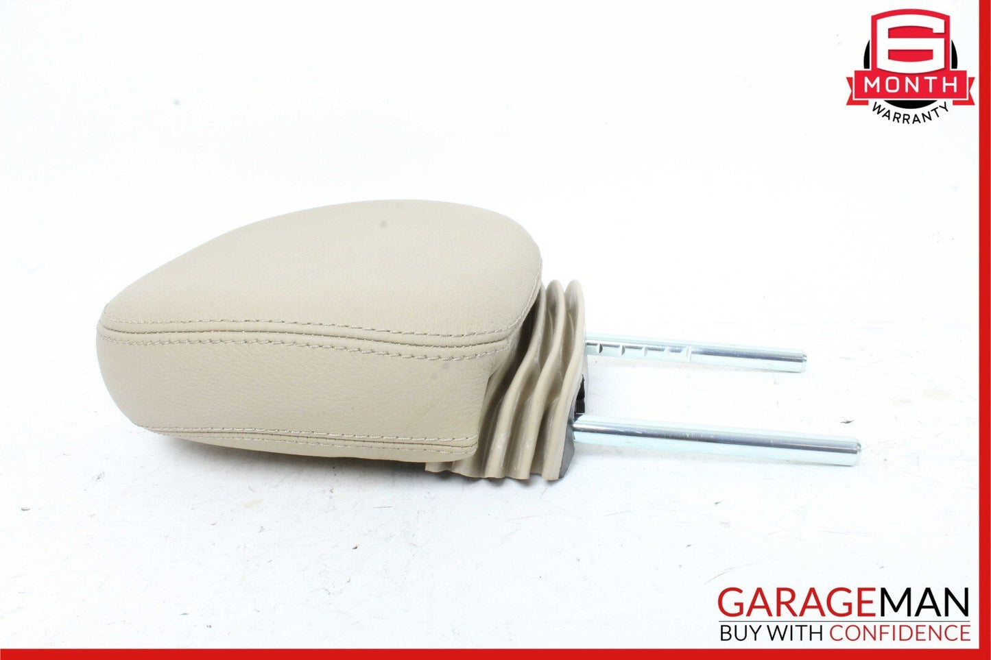 05-11 Mercedes R171 SLK280 Front Left / Right Side Seat Headrest Head Rest Beige