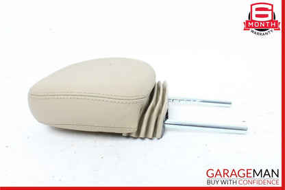 05-11 Mercedes R171 SLK280 Front Left / Right Side Seat Headrest Head Rest Beige