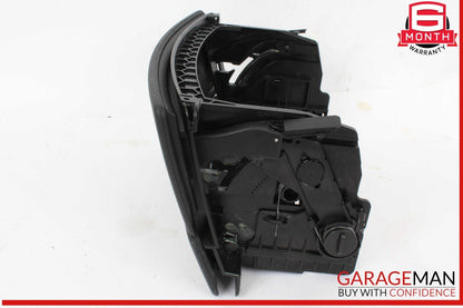 07-13 Mercedes W221 S550 Center Console CD Player Cover Trim Panel Black OEM