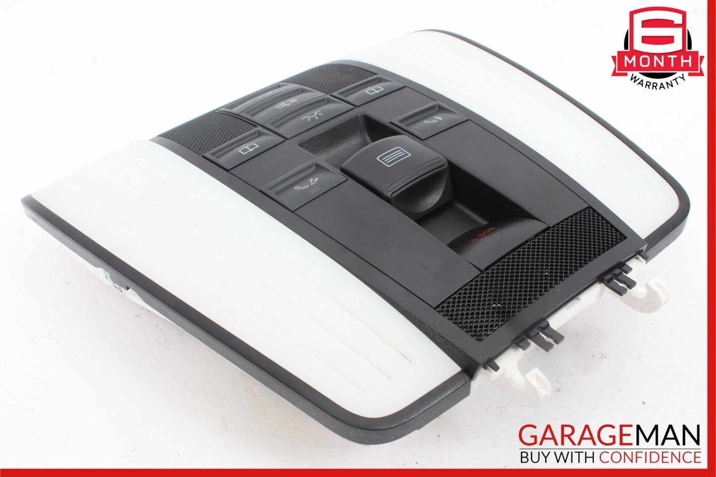 10-16 Mercedes W212 E350 E550 Front Overhead Dome Light Lamp Reading Map Black
