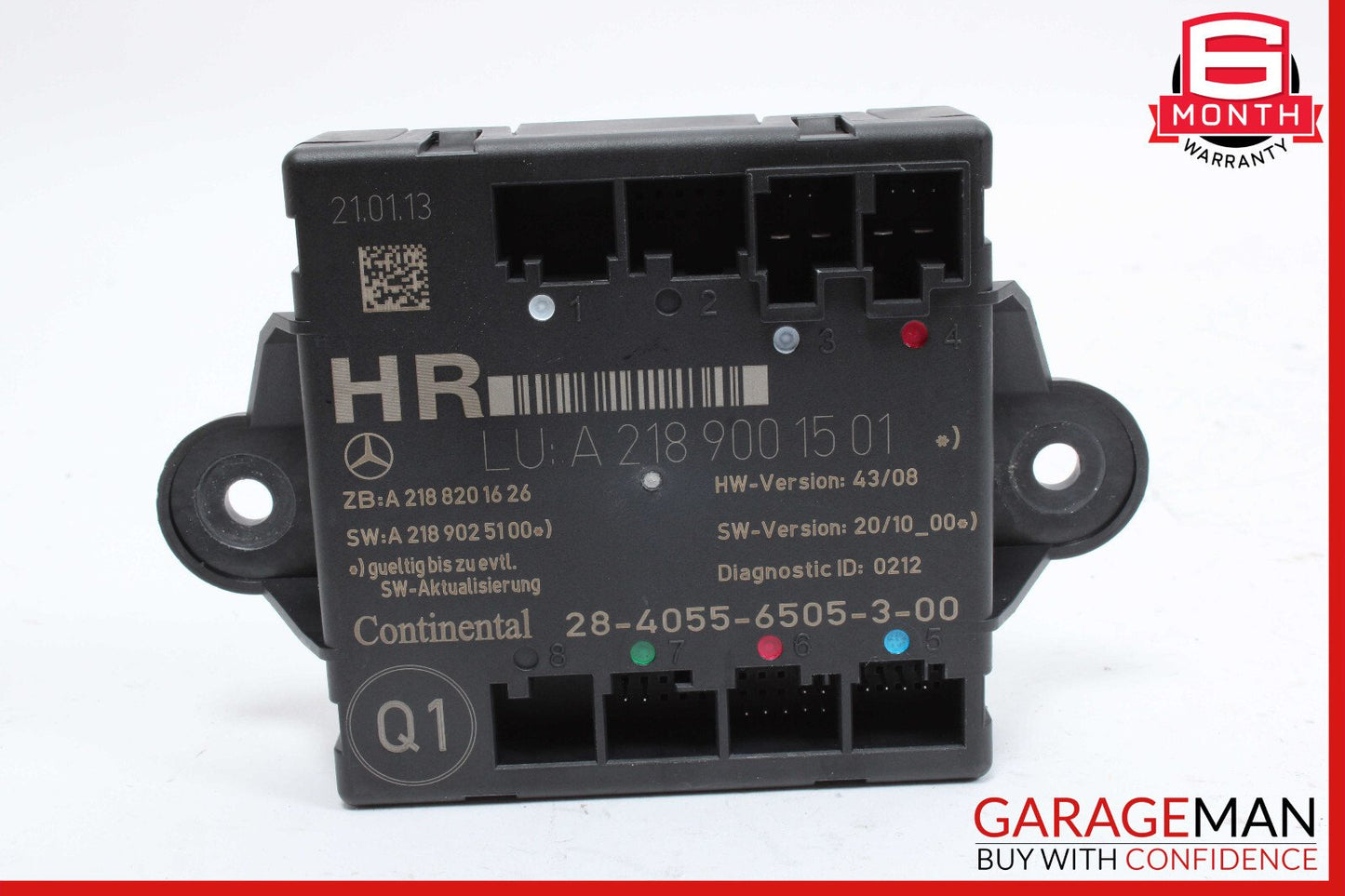 08-18 Mercedes W218 CLS500 C350 Rear Right Side Door Control Module Unit OEM