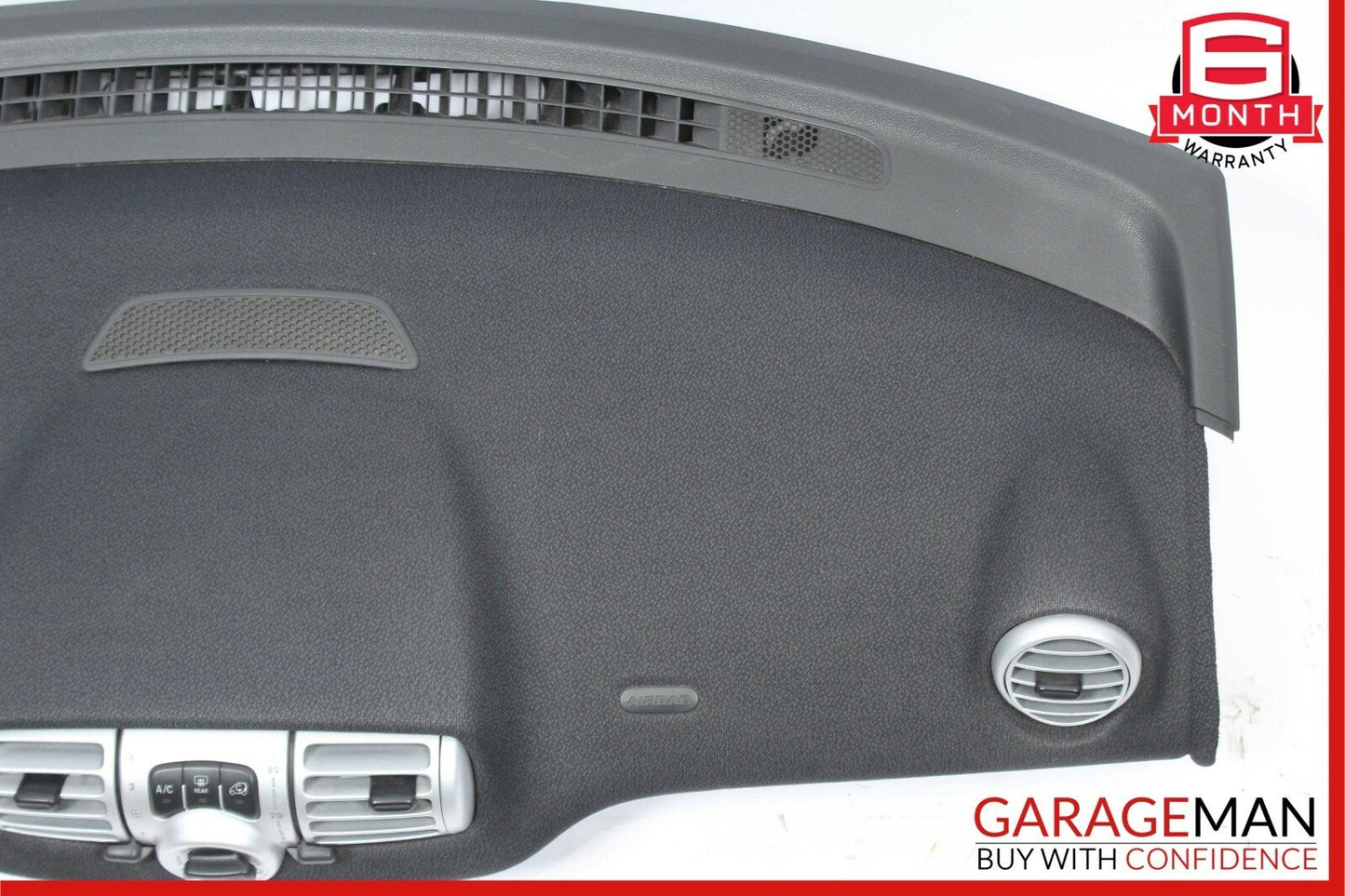 08-14 Smart Fortwo W451 Front Dash Dashboard Trim Cover Panel Assembly Black