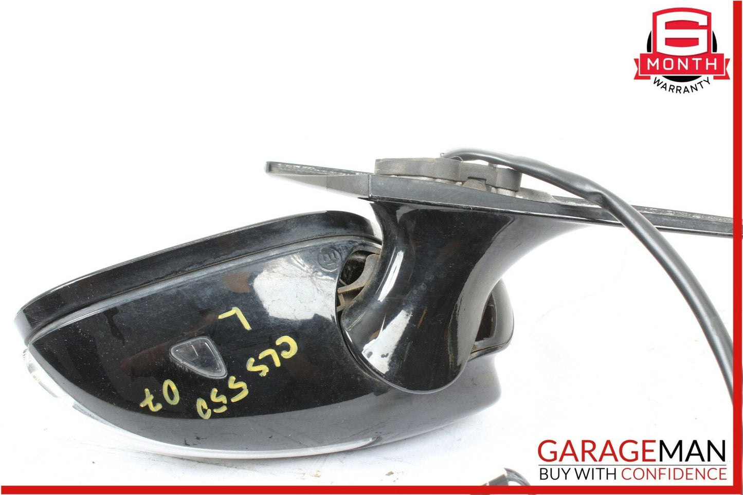 06-08 Mercedes W219 CLS550 CLS55 AMG Front Left Side Mirror Door Rear View OEM
