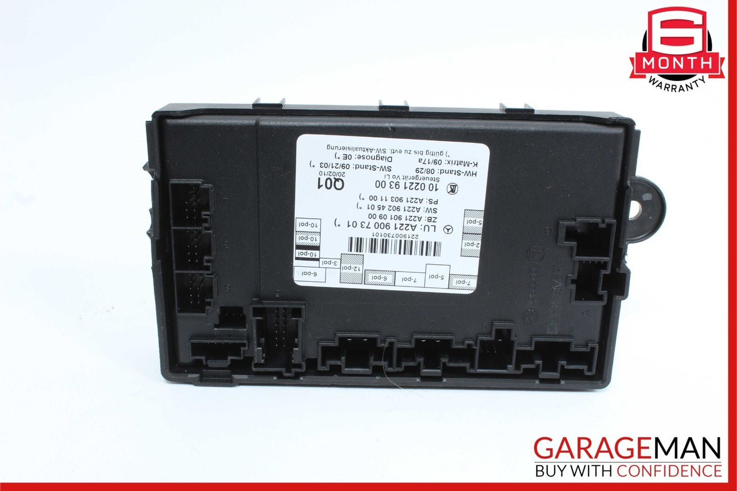 07-13 Mercedes W221 S350 S400 S550 Front Left Side Door Control Module Unit OEM