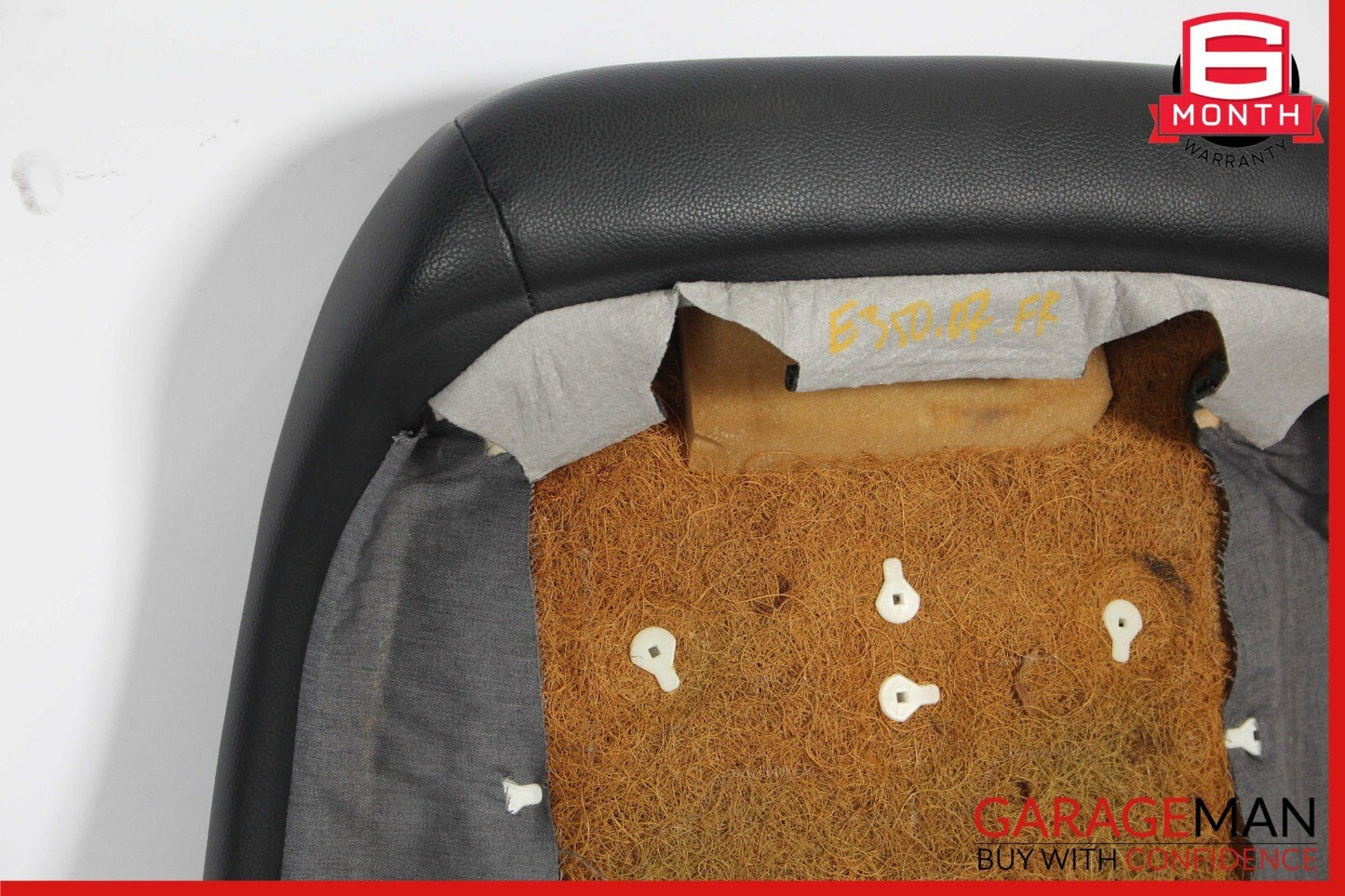 07-09 Mercedes W211 E350 Front Right / Left Top Upper Seat Cushion Anthracite