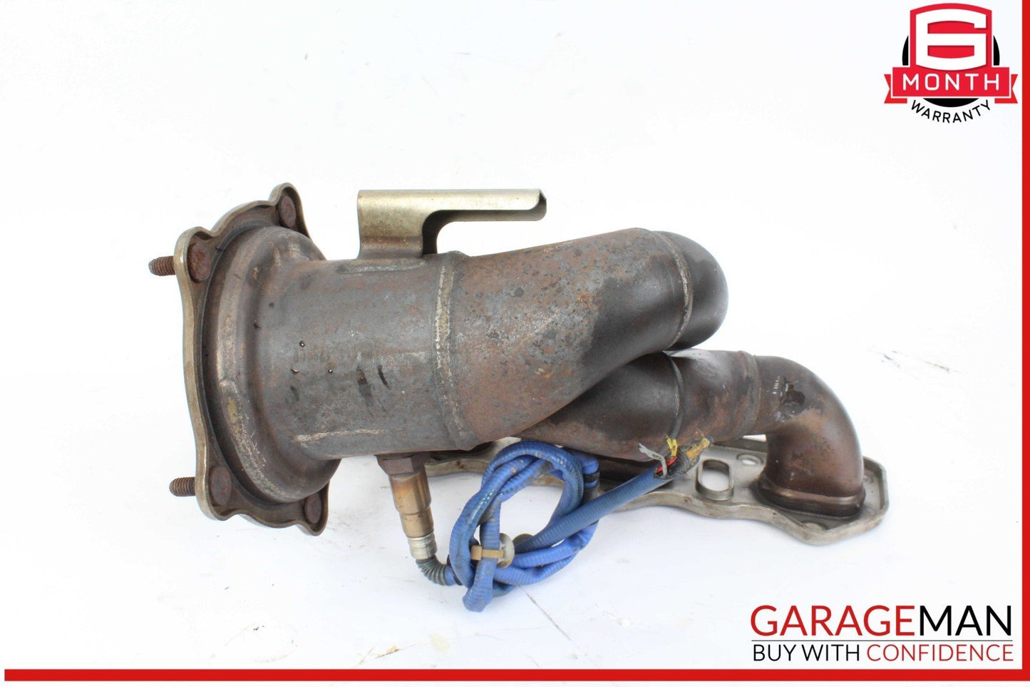 08-14 Porsche Cayenne 957 958 4.8L Right Side Exhaust Manifold Header OEM