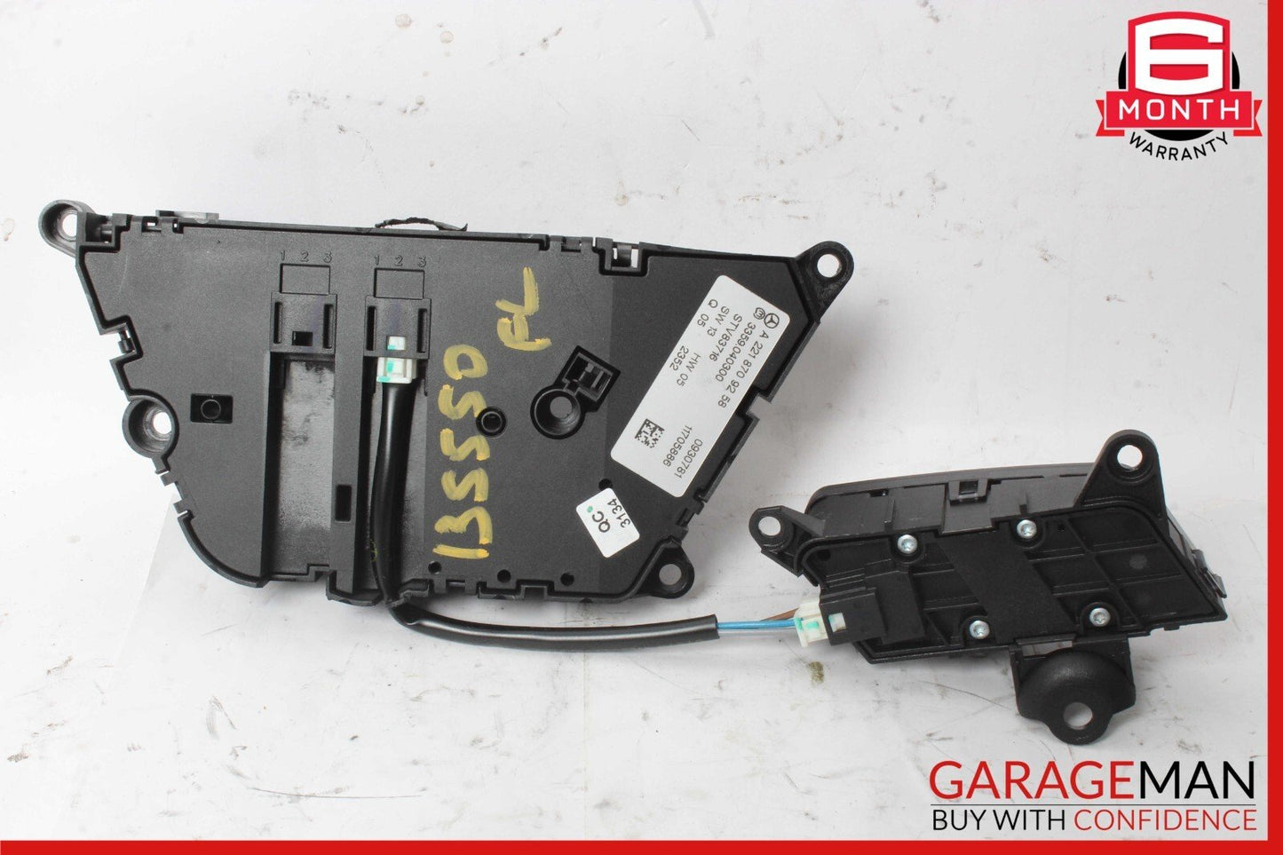 07-14 Mercedes S550 S600 CL600 Front Left Side Seat Controller Switch Set of 2