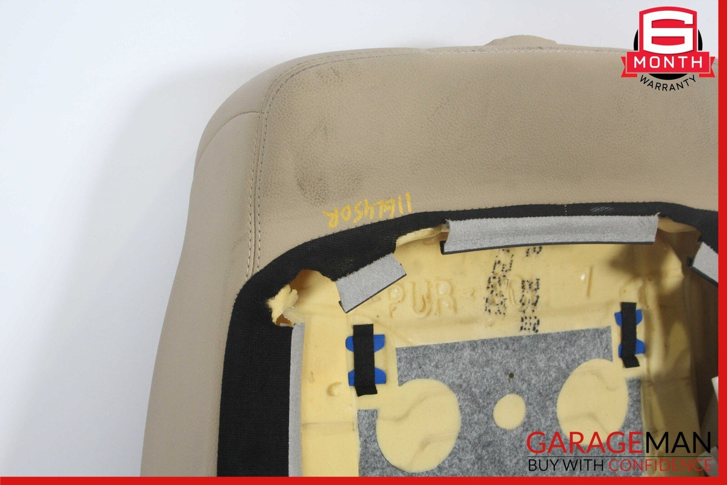 07-12 Mercedes X164 GL550 GL320 GL450 Front Right Top Upper Seat Cushion Brown