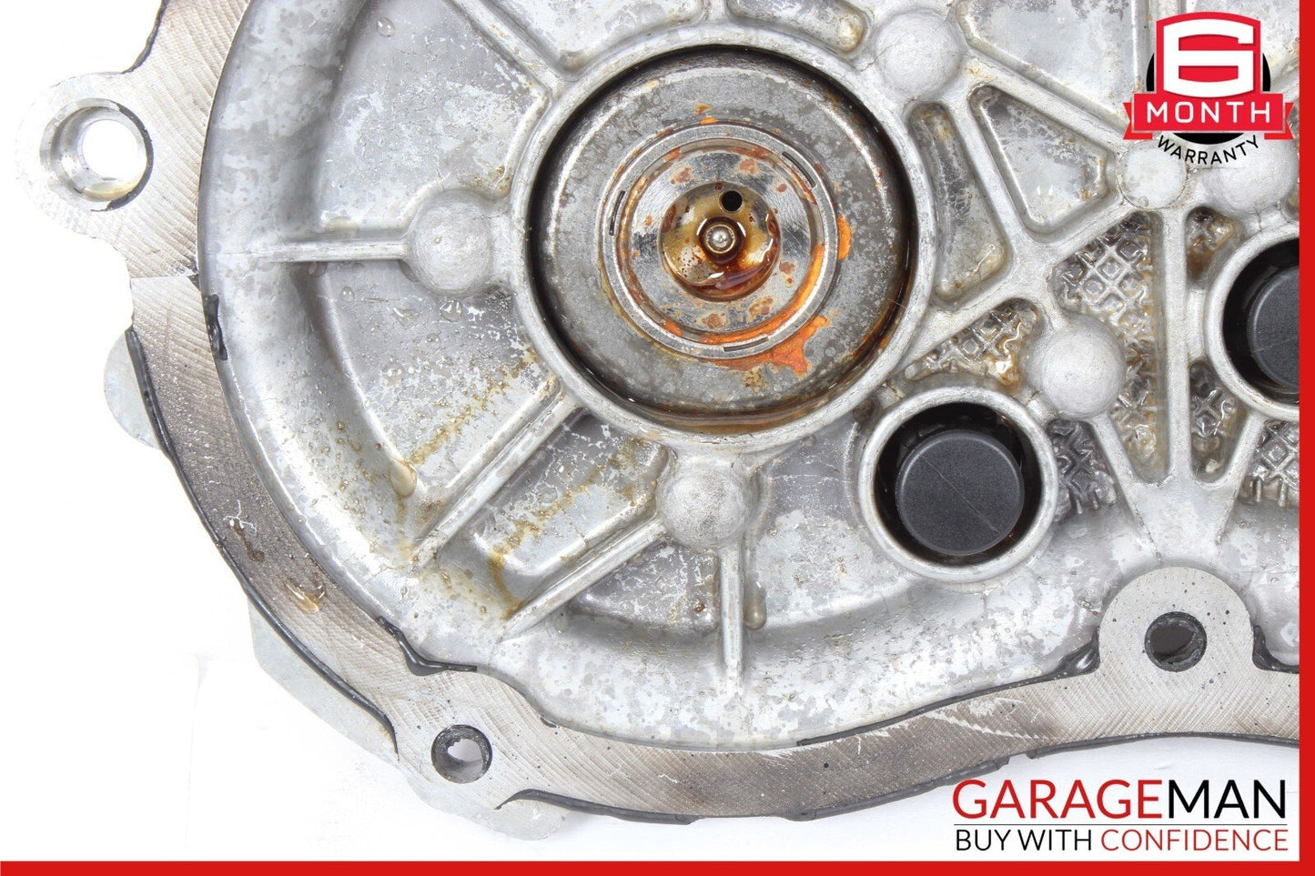 06-13 Mercedes W221 S400 E350 Front Right Engine Timing Chain Cover Plate OEM