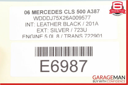 03-11 Mercedes W219 CLS500 Front Left Side Under Seat Control Module OEM