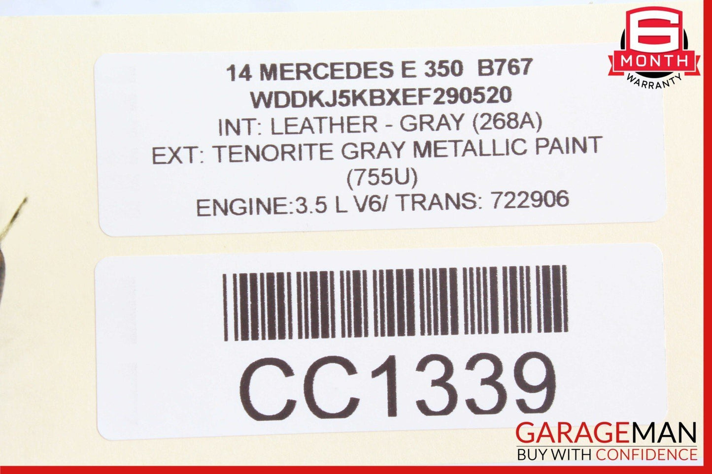 08-18 Mercedes W207 E350 C300 Front Left Side Door Control Module Unit OEM