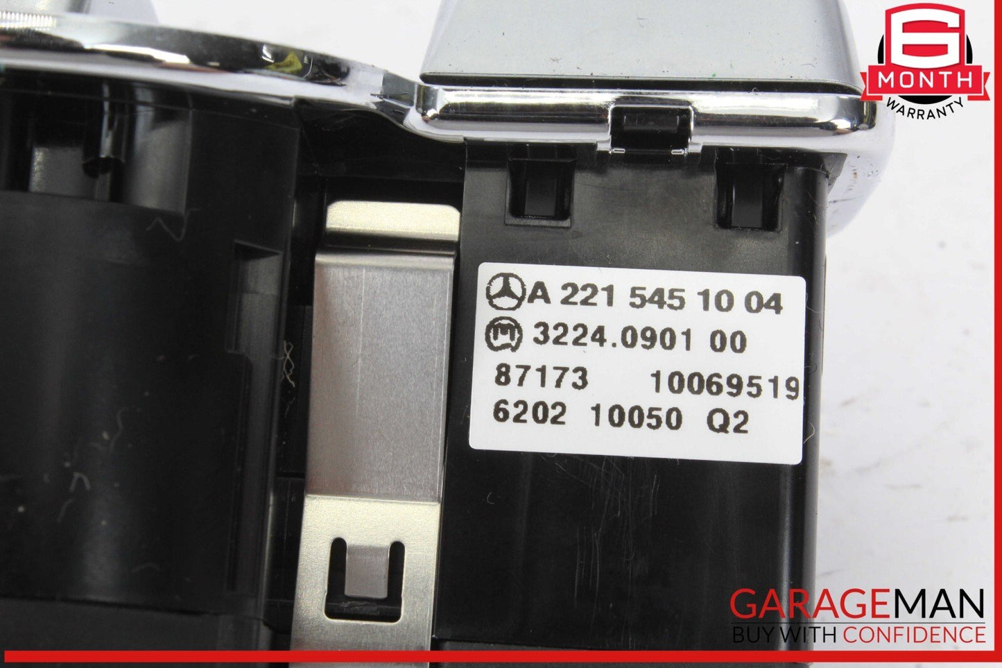 07-14 Mercedes W221 S550 S600 CL550 Headlight Switch Control 2215451004 OEM