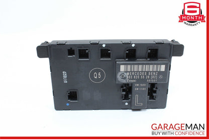 01-07 Mercedes W203 C240 C230 C280 Front Left Side Door Control Module Unit OEM