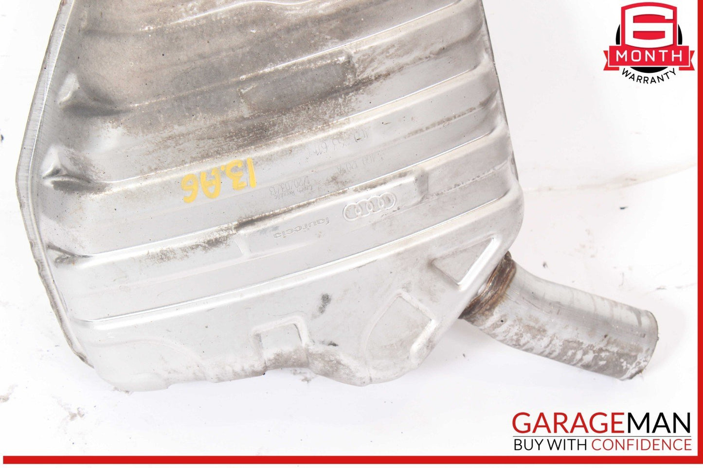 12-17 Audi A6 A7 Rear Left & Right Side Exhaust Muffler Tips Set of 2 Pc OEM