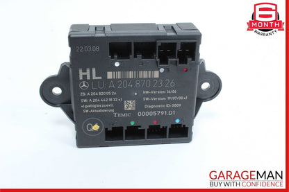 08-18 Mercedes W204 C300 CLS550 GLK350 Rear Left Side Door Control Module OEM