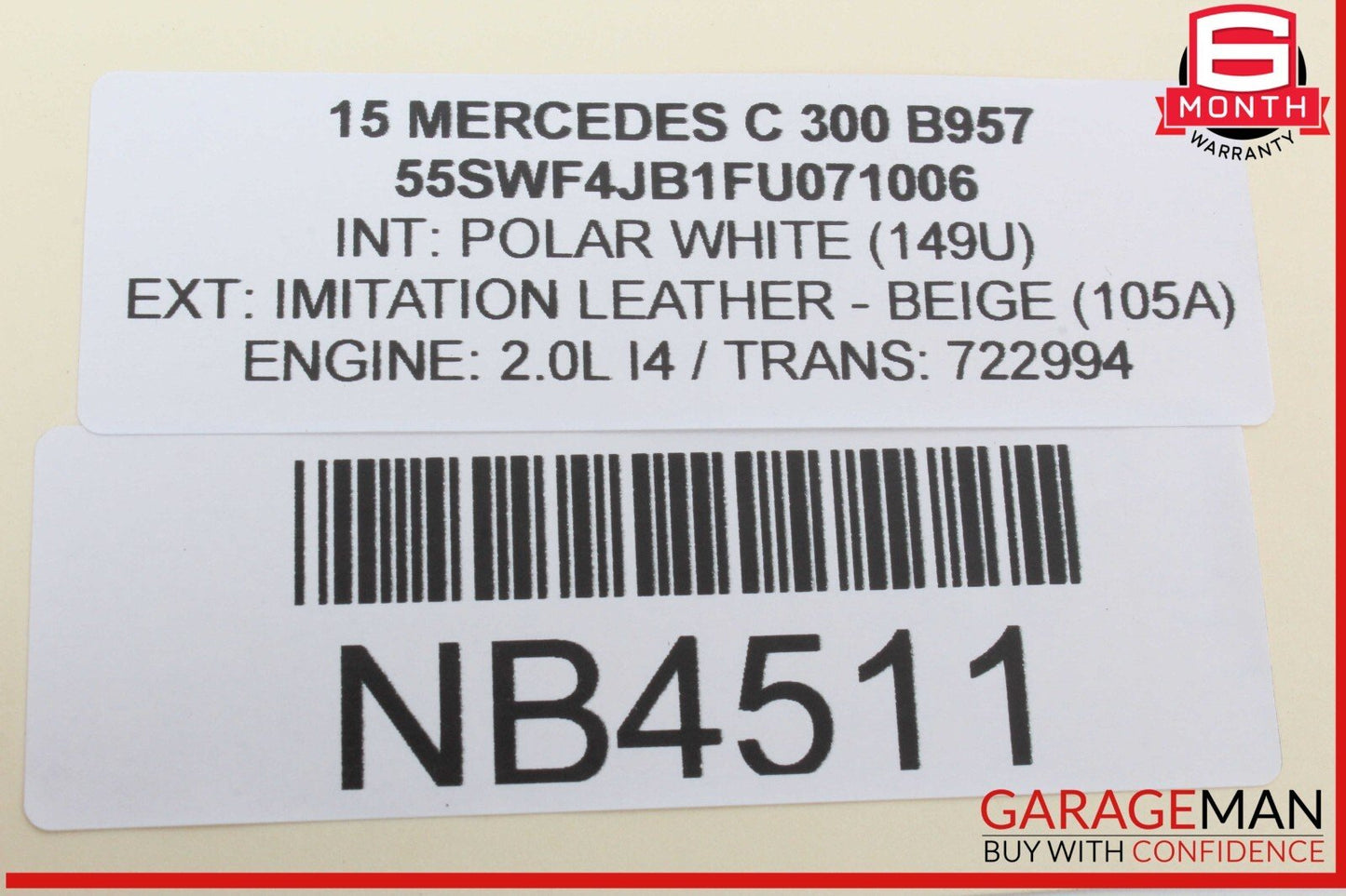 15-18 Mercedes W205 C300 C350e AM/FM CD Player Radio Receiver Module OEM