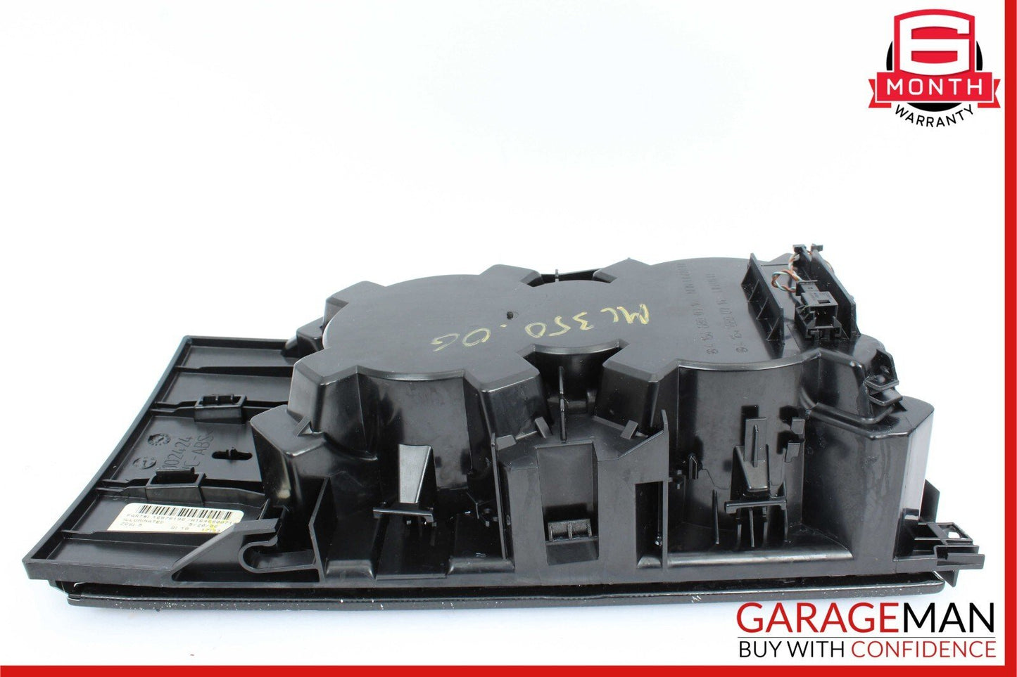 06-12 Mercedes W164 ML350 GL450 Center Console Cup Holder Compartment Black OEM