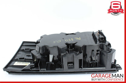 06-12 Mercedes W164 ML350 GL450 Center Console Cup Holder Compartment Black OEM
