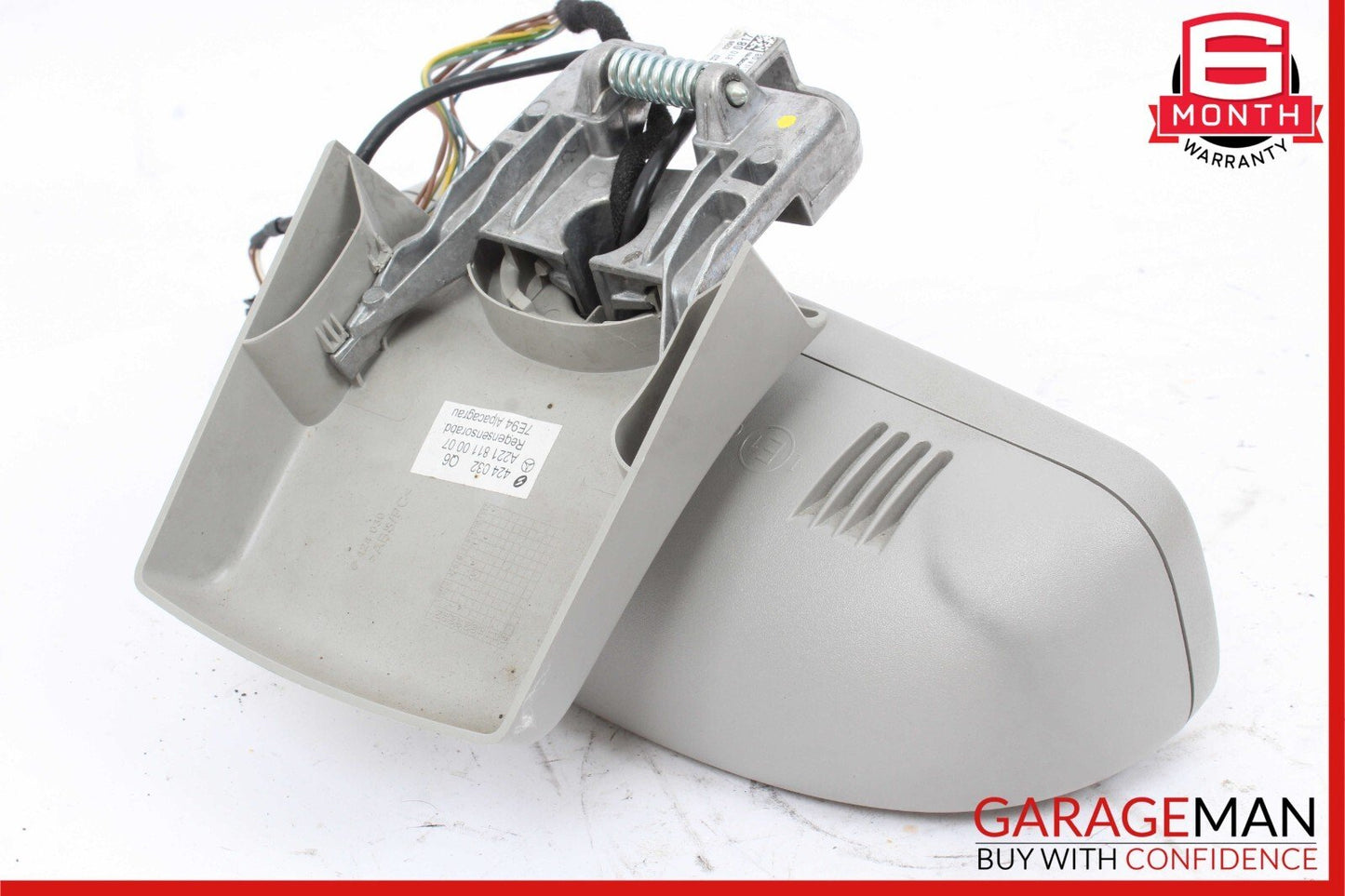 07-09 Mercedes W221 S550 Interior Top Upper Rear View Inside Dim Mirror Gray OEM