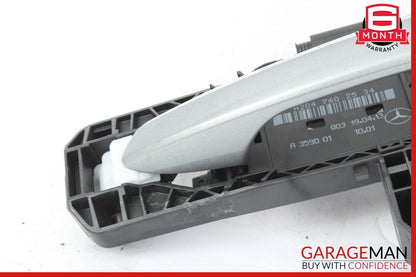 10-13 Mercedes W212 E350 E550 Rear Left Exterior Door Handle Assembly Silver OEM