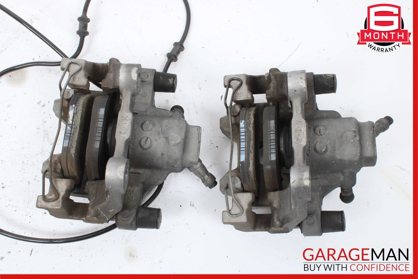 08-14 Mercedes W204 C250 C350 Rear Right And Left Brake Caliper Calipers Set OEM