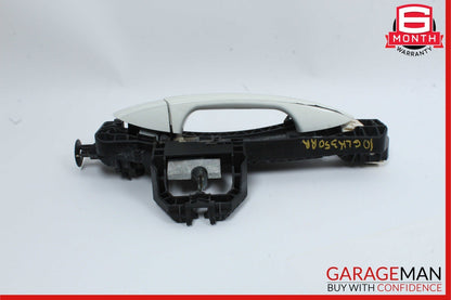 08-14 Mercedes X204 GLK350 4Matic Rear Right Side Exterior Door Handle White OEM