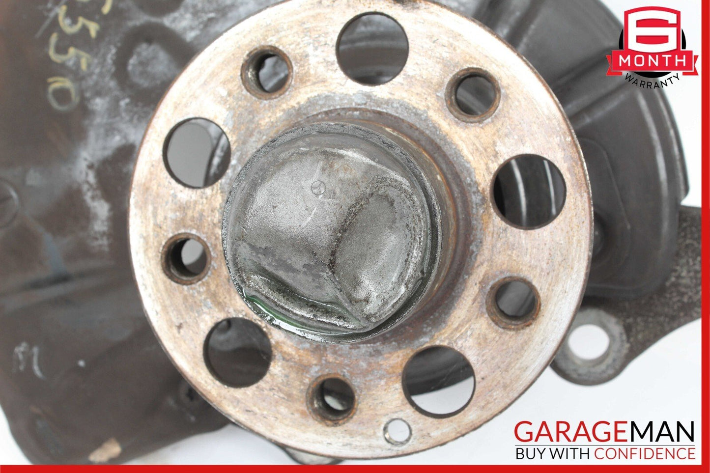 07-14 Mercedes W221 S550 CL550 Front Left Wheel Carrier Spindle Knuckle Hub OEM