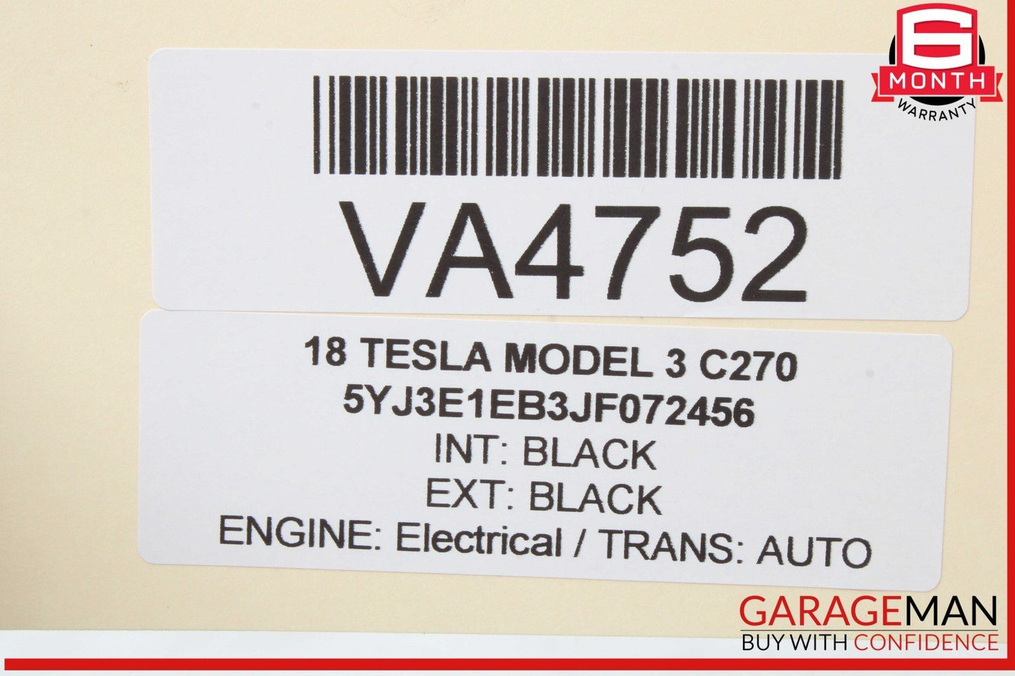 17-23 Tesla Model 3 Rear Left or Right Upper Control Arm Rearward Toe Link OEM