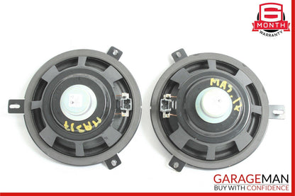 14-18 Maserati Quattroporte Front Door Sound Audio Speaker Set of 2 Pc OEM
