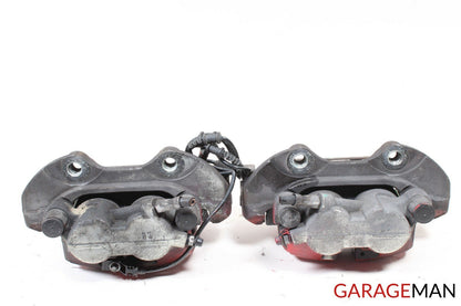 06-09 Mercedes W164 ML500 GL450 Front Left And Right Side Brake Calipers Set Red