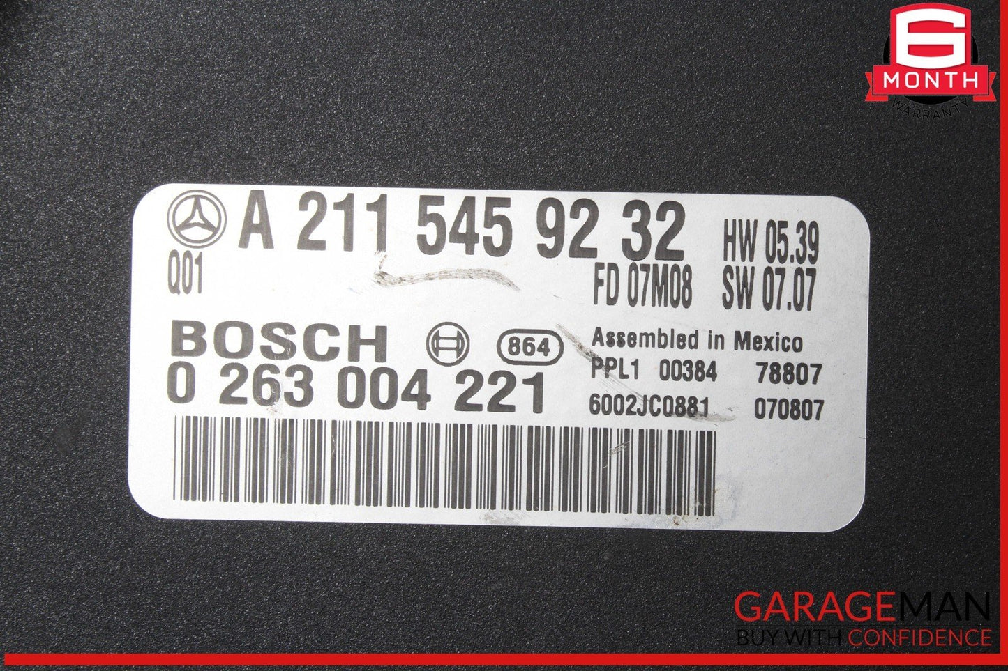 07-08 Mercedes W211 E350 E320 E550 Parking Distance Control Module Unit OEM