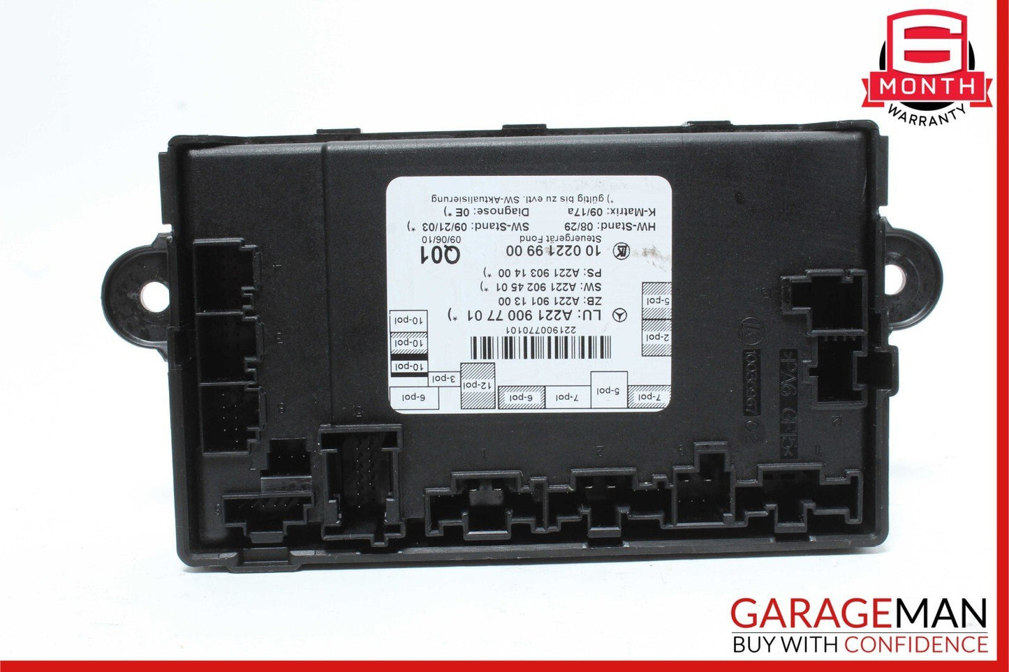07-13 Mercedes W221 S550 Rear Right or Left Side Door Control Module OEM