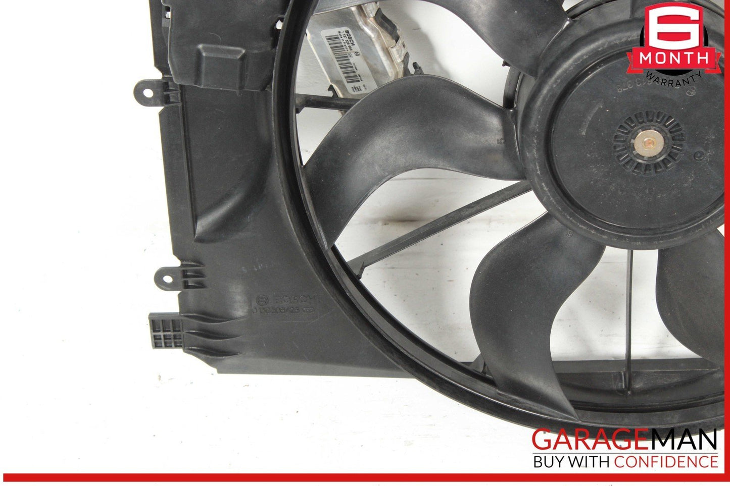 12-20 Mercedes W117 CLA250 SLK250 Engine Radiator Cooling Fan Motor Shroud Assy