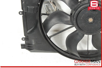 12-20 Mercedes W117 CLA250 SLK250 Engine Radiator Cooling Fan Motor Shroud Assy