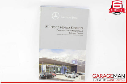 06 Mercedes W164 ML350 Owner Owner's Manual Book Set w/ Case OEM