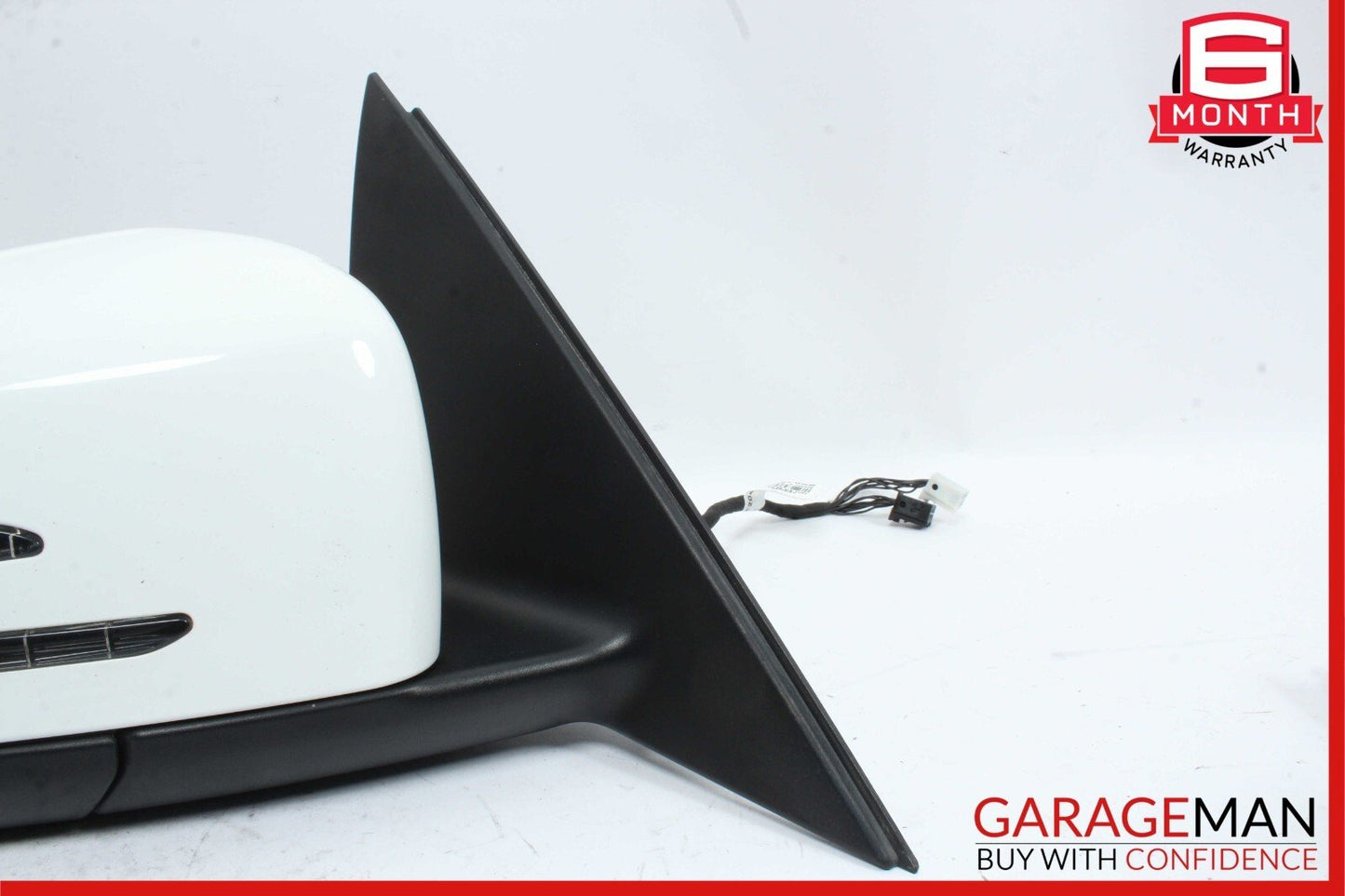 12-14 Mercedes W204 C300 C63 AMG Front Right Side Mirror Rear View Door White