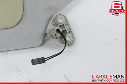 02-05 Mercedes W163 ML500 ML350 Front Left Sun Visor Sunvisor Shade Cover Gray