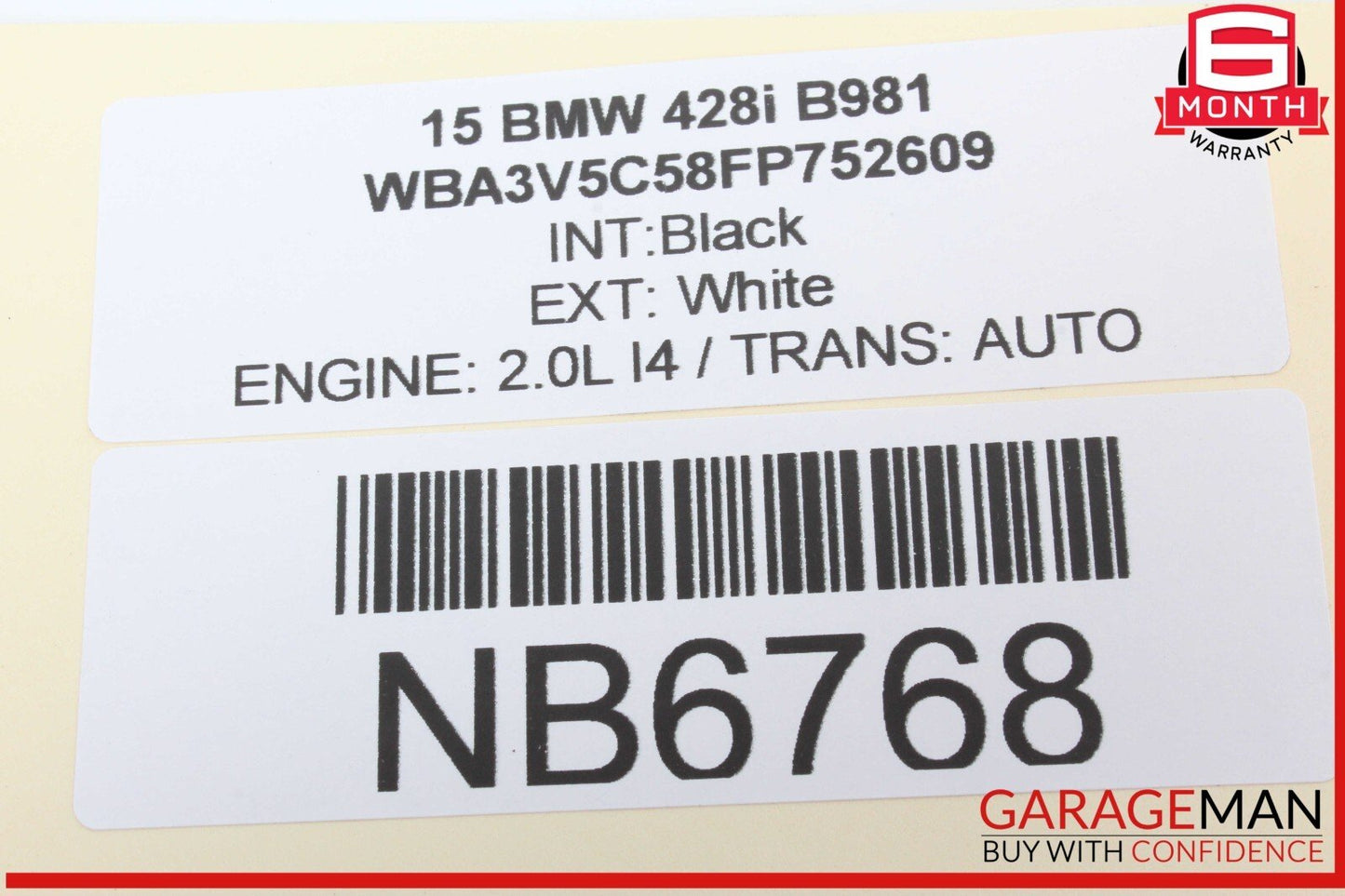 14-16 BMW 428i 435i Antenna Amplifier Control Module Unit AM/FM 9273667 OEM